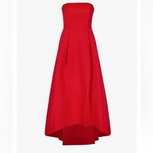 SACHIN + BABI Blake Cherry Red Gown, Size 10 (size 8-10) ♥️